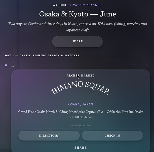 An itinerary, Osaka and Kyoto in June: Day 1 and its first stop